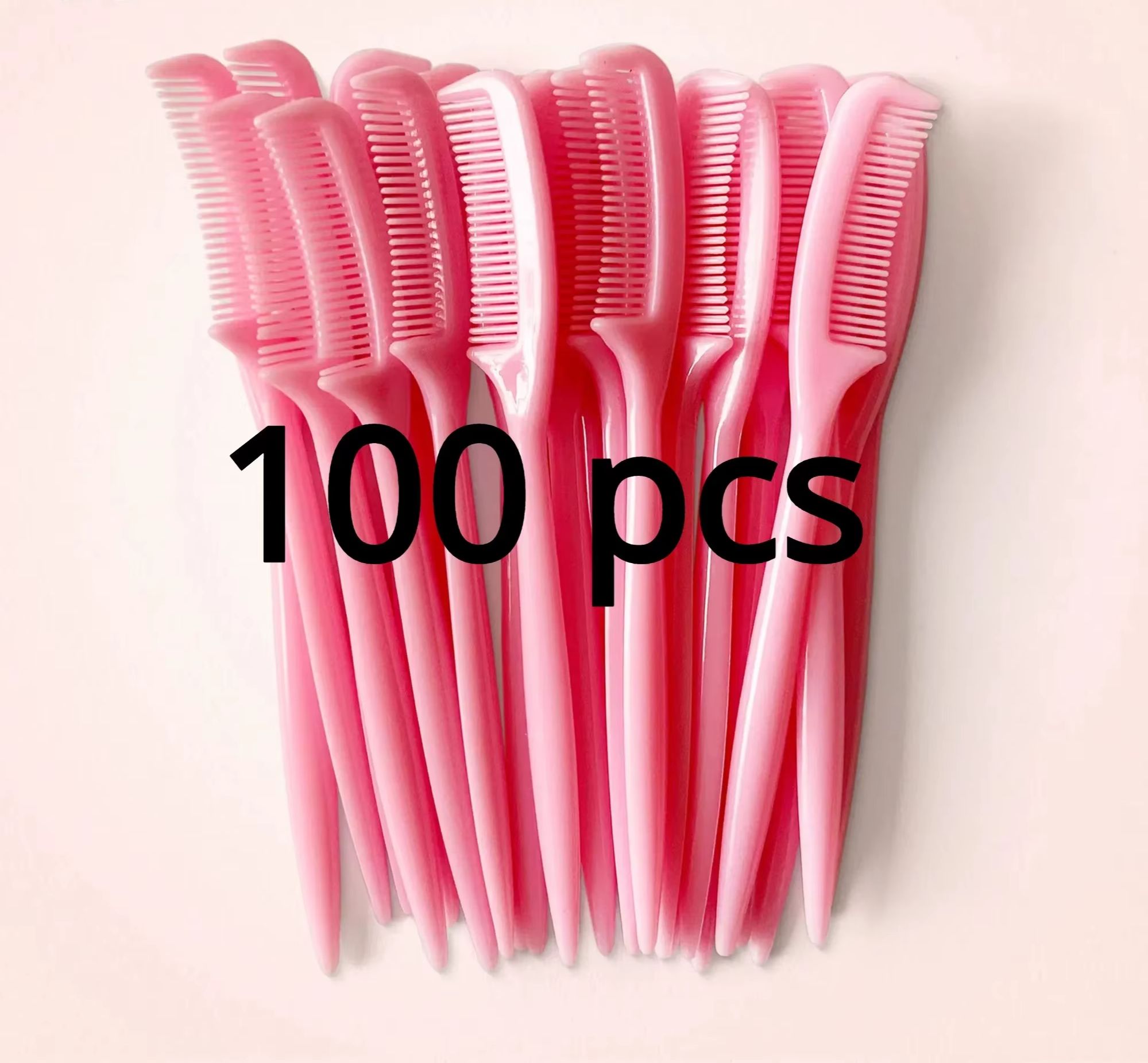 Eyelash Extension Doll Eye - 100pcsMicro Comb For Eyelash Extension Mini