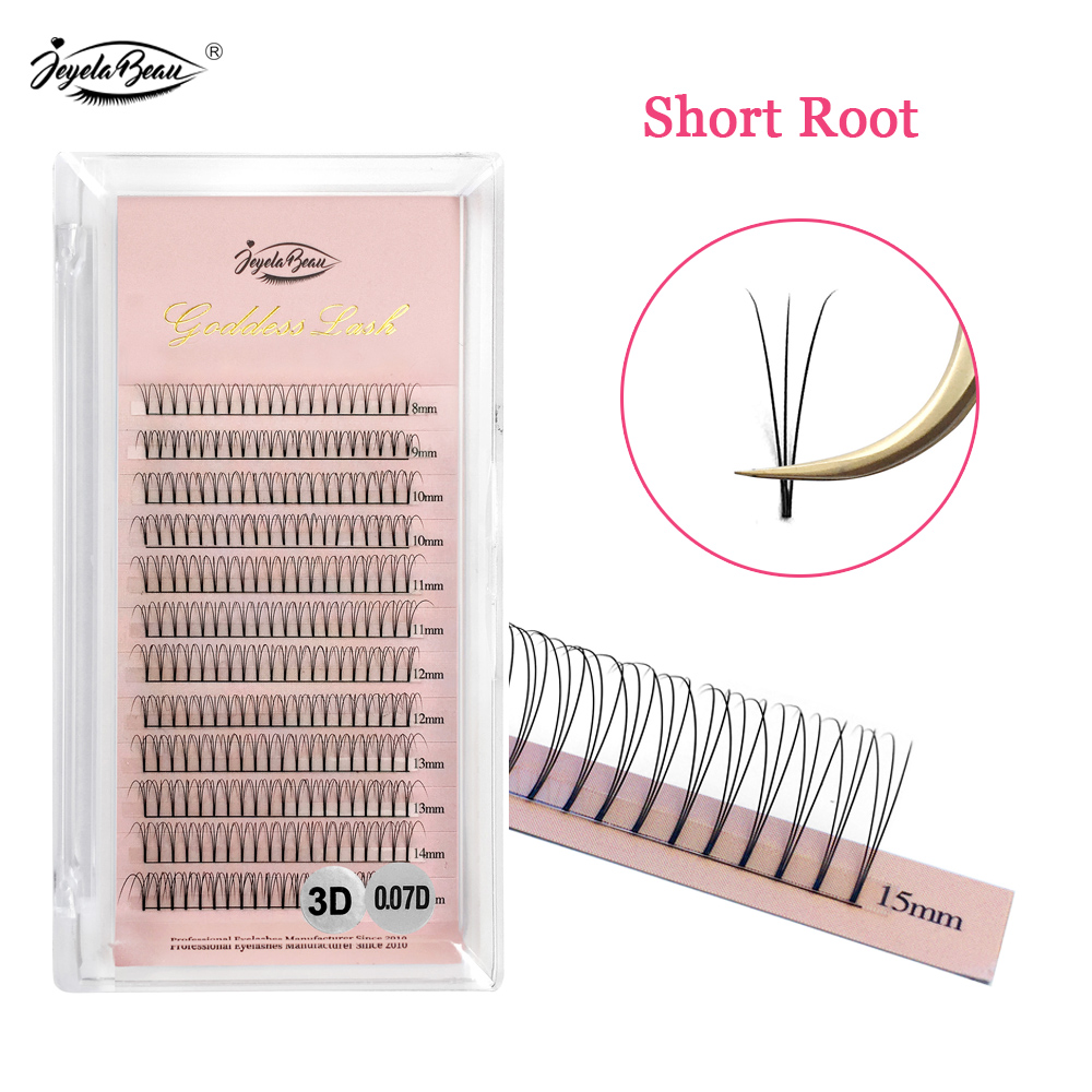 Eyelash Extension Russian Volume - Goddess 3D Premade Fan Eyelash Extensions