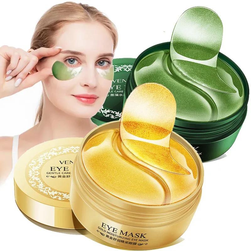 Eye Pad Collagen - 60Pcs/Box Seaweed Gold Collagen Eye Mask