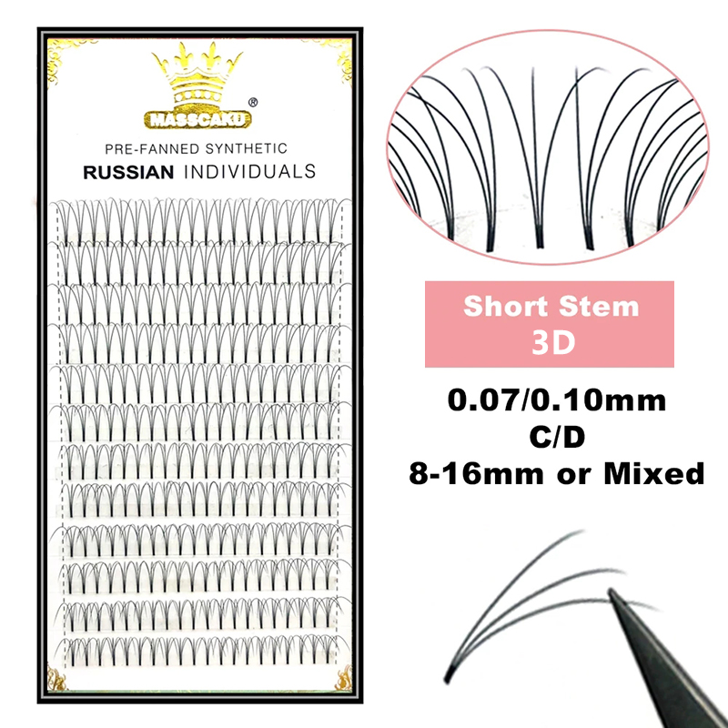 MASSCAKU Premade Russian Volum - Eyelash Extension Russian Volume review and price