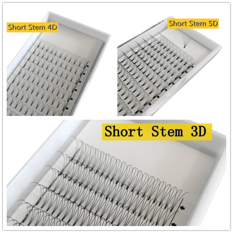 5 Trays/Lot Long Stem High Qua - Eyelash Extension Russian Volume review and price