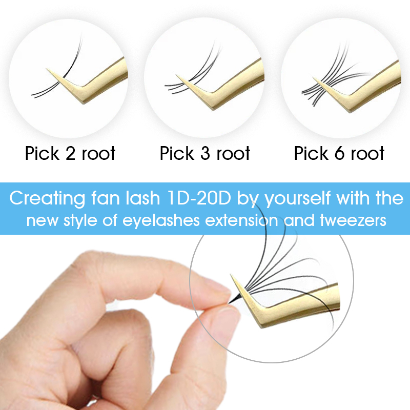 MASSCAKU 0.05/0.07/0.10/0.15mm - Eyelash Extension Russian Volume review and price