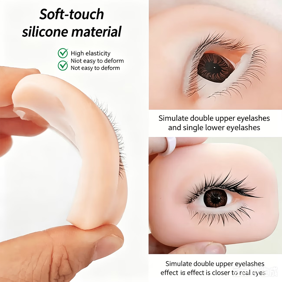 1/3 Layers Lashes Reusable Man - Eyelash Extension Doll Eye review and price