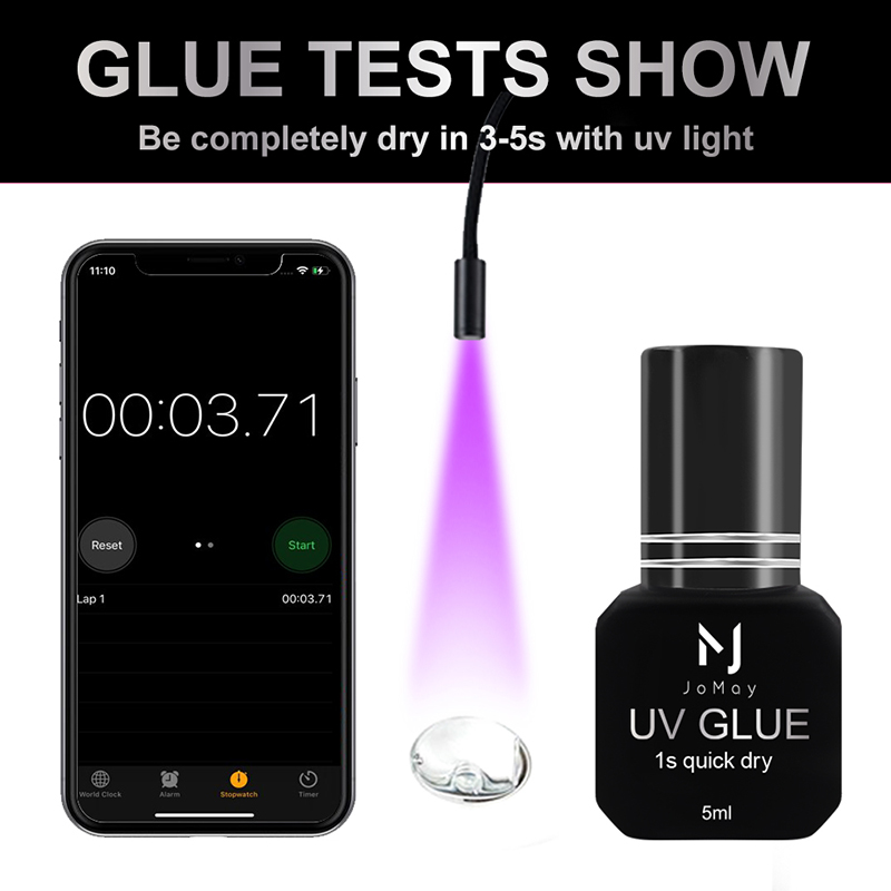 JOMAY 5ml UV Glue For Eyelashe - Sensitive Lash Glue review and price