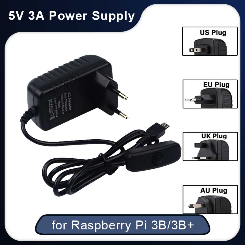 5V 3A Raspberry Pi 3 Model B+  - Eyelash Extension Uk review and price
