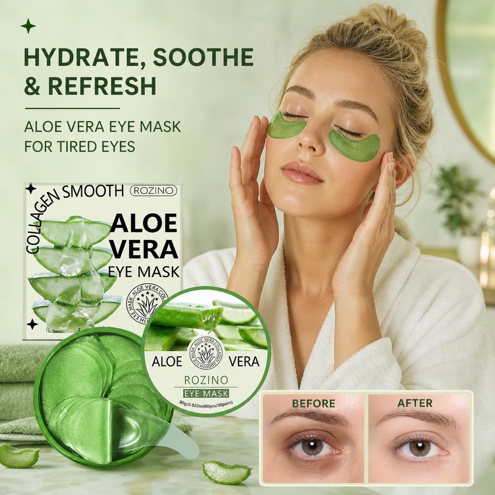 60pcs Aloe Vera Collagen Eye M - Eye Pad Collagen review and price