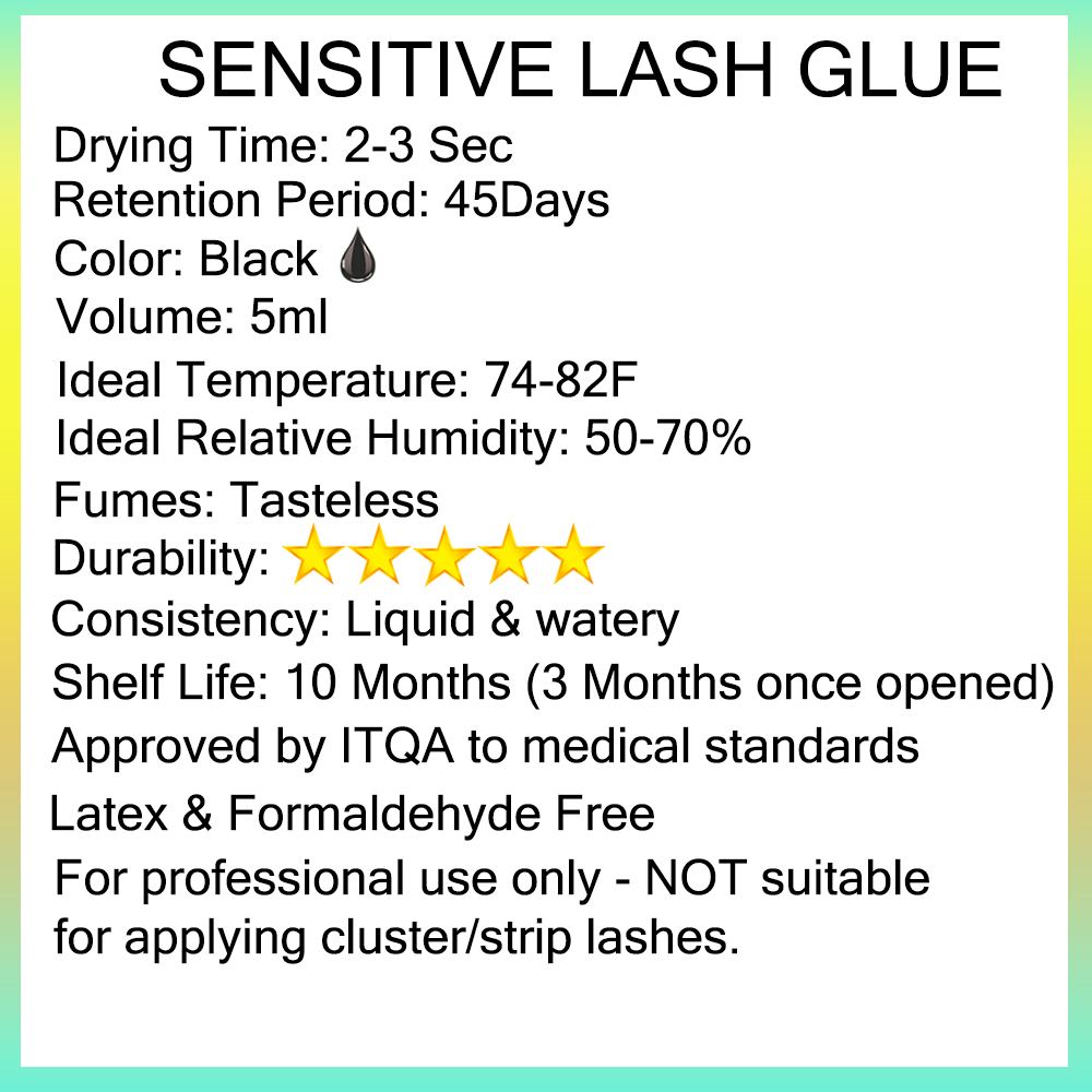KODIES GEL Sensitive Eyelash G - Sensitive Lash Glue review and price