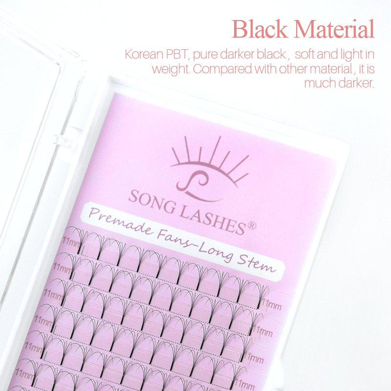SONGLASHES Long Root 2D to 6D  - Eyelash Extension Russian Volume review and price
