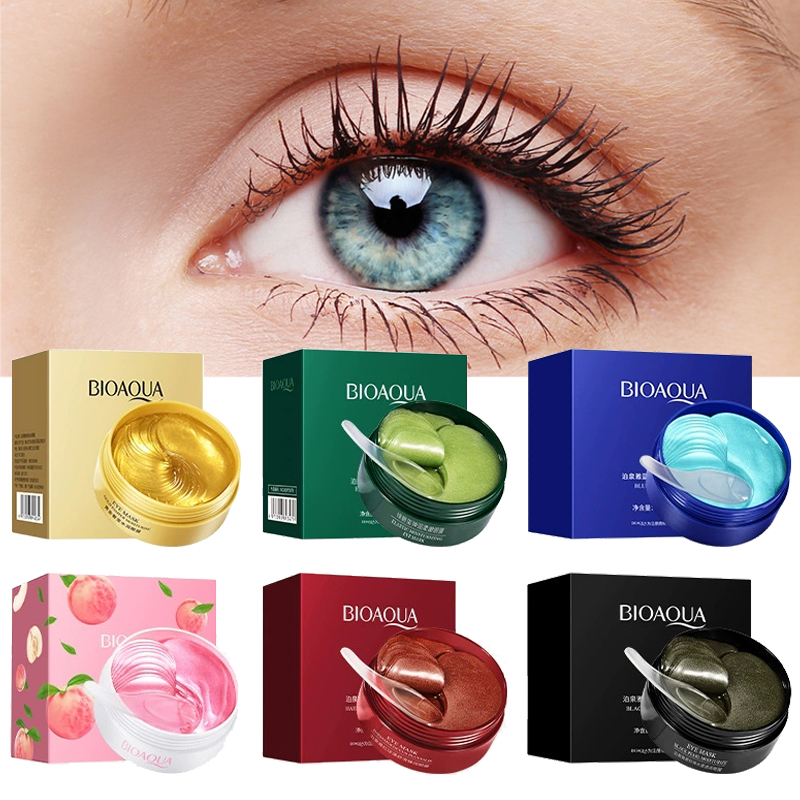 60pcs BIOAQUA Crystal Collagen - Eye Pad Collagen review and price