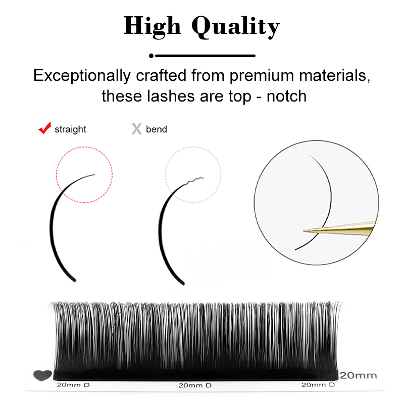 Winky Beauty Custom Your Logo  - Eyelash Extension Russian Volume review and price