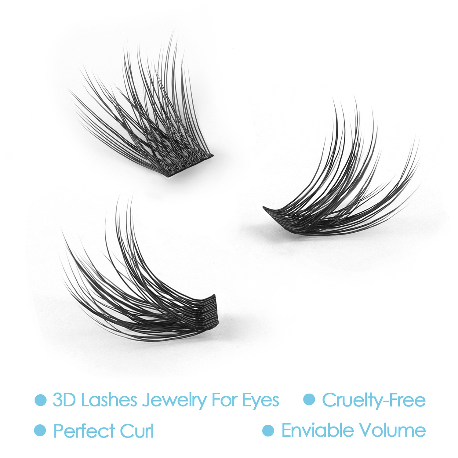 New Segmented Cluster Eyelash  - Eyelash Extension Doll Eye review and price