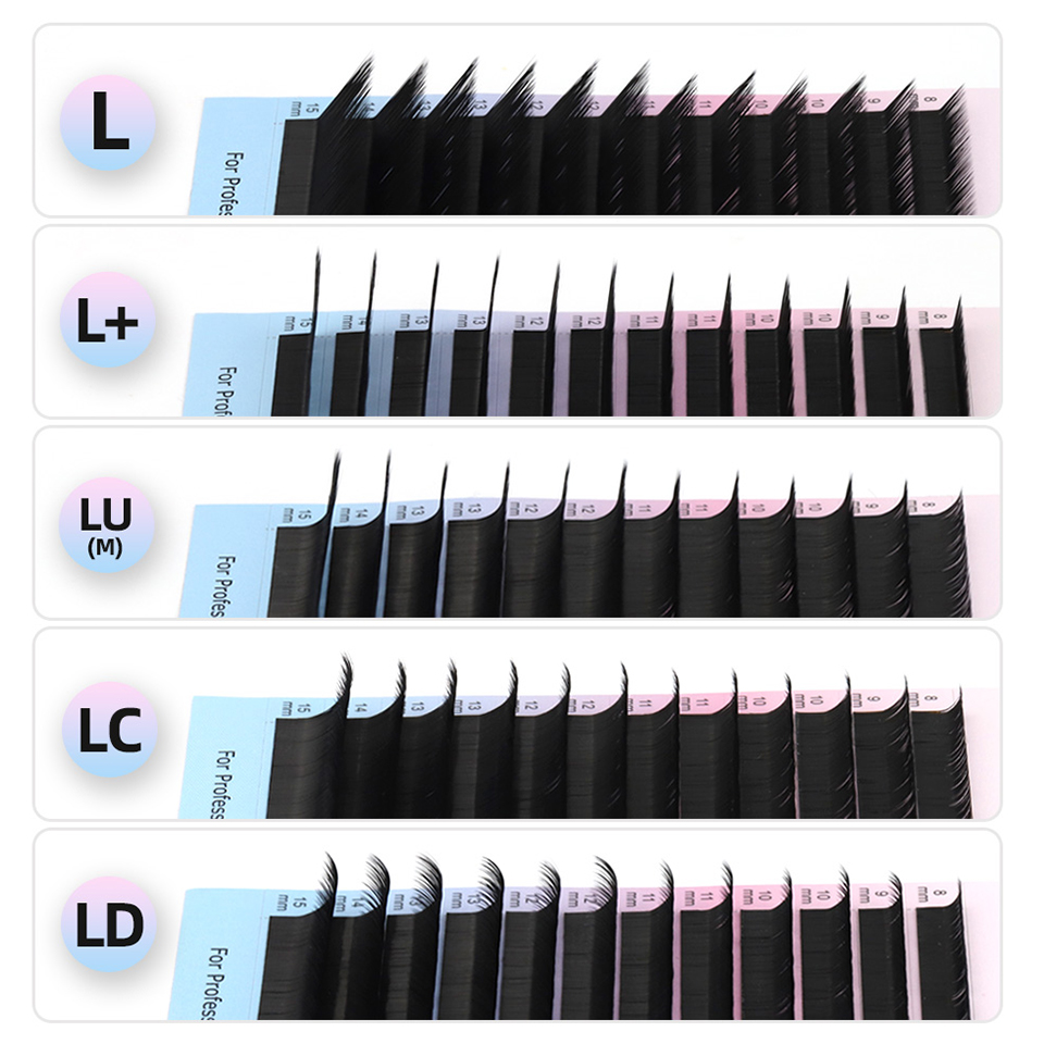 RUJADE L L+ LC LD LU(M) Curl I - Eyelash Extension Russian Volume review and price