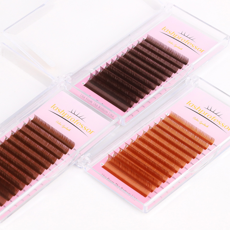 Dark Brown Eyelash Extension 0 - Eyelash Extension Russian Volume review and price
