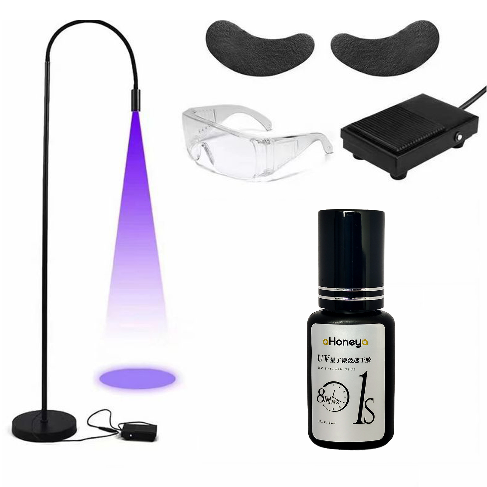 Salon UV Eyelash Grafting Glue - Eyelash Extension Glue For Sensitive Eyes review and price