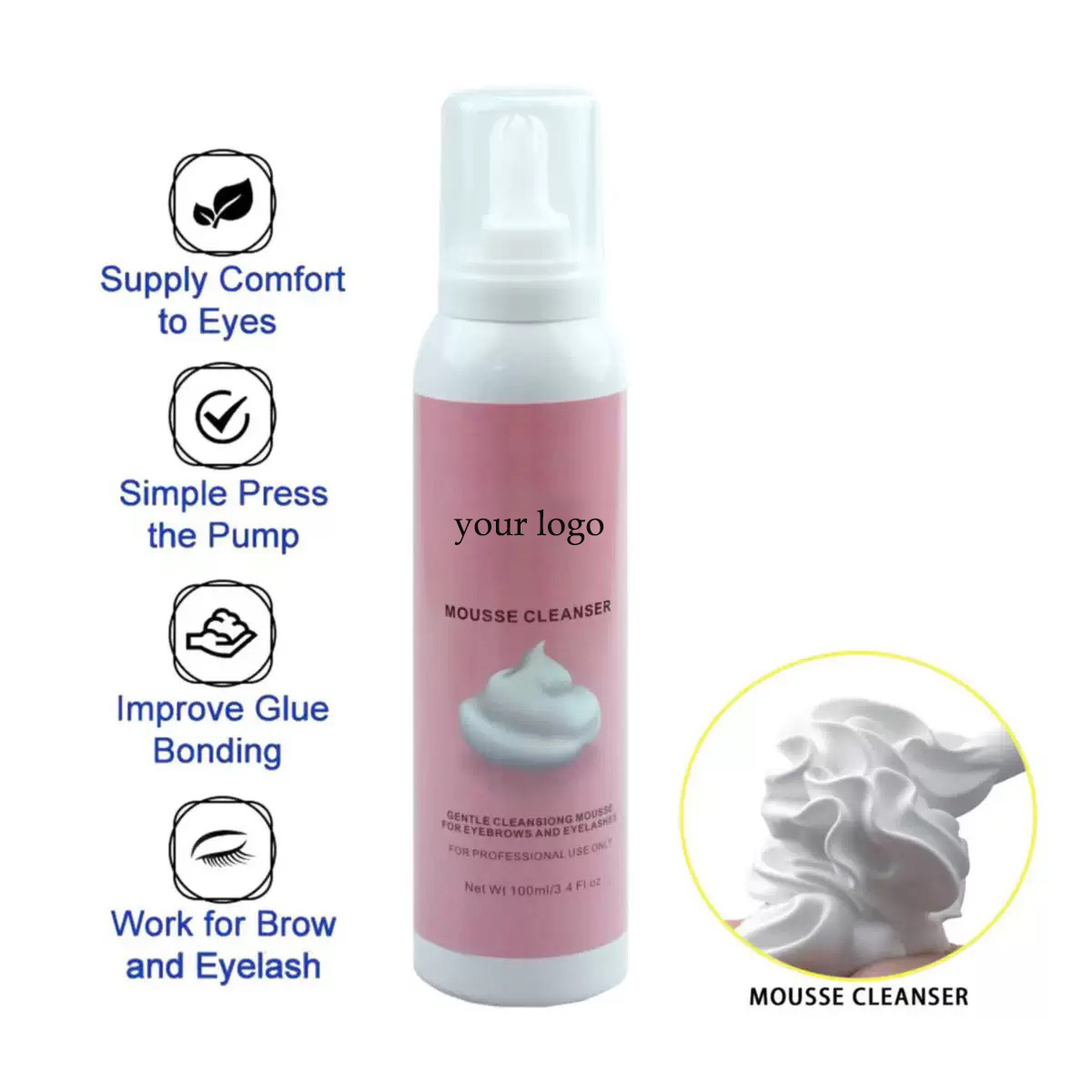 Factory Wholeasle Custom100ml  - Sensitive Lash Glue review and price