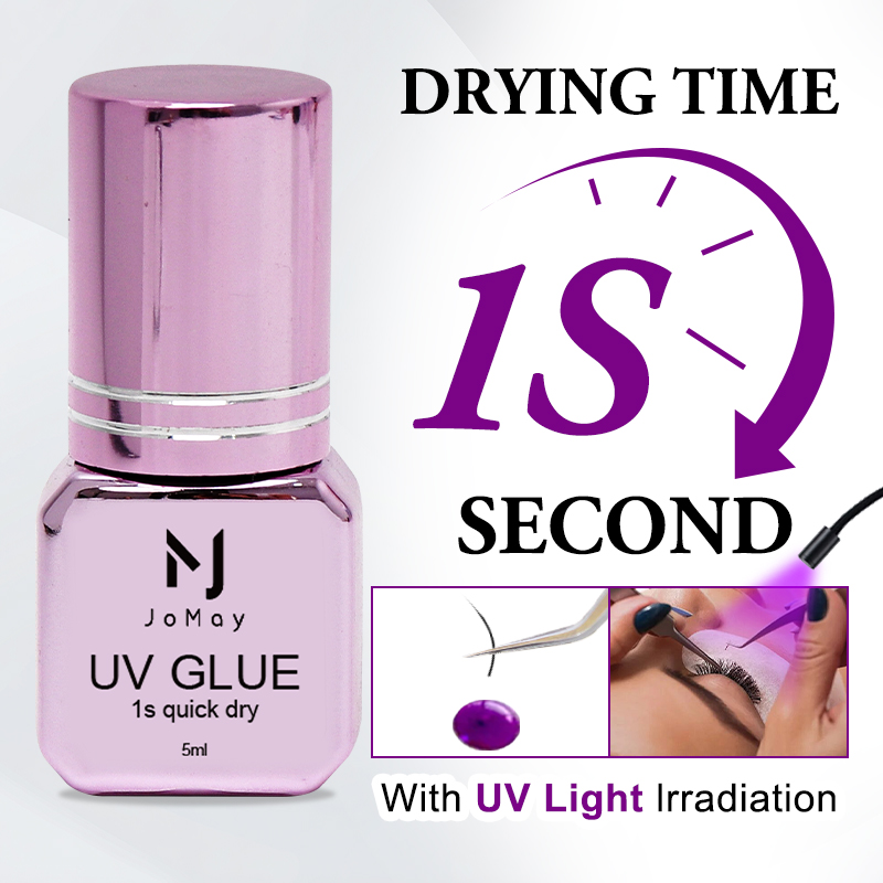 JOMAY 3 Bottles Fast Drying UV - Sensitive Lash Glue review and price