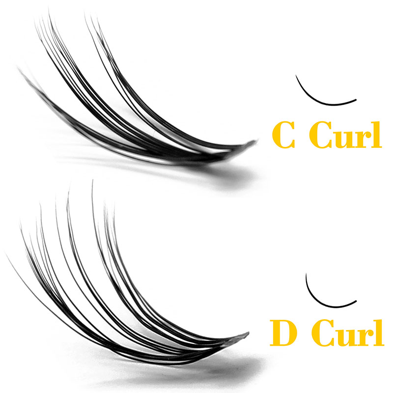 Kimcci 60 Bundles Mink Eyelash - Eyelash Extension Russian Volume review and price